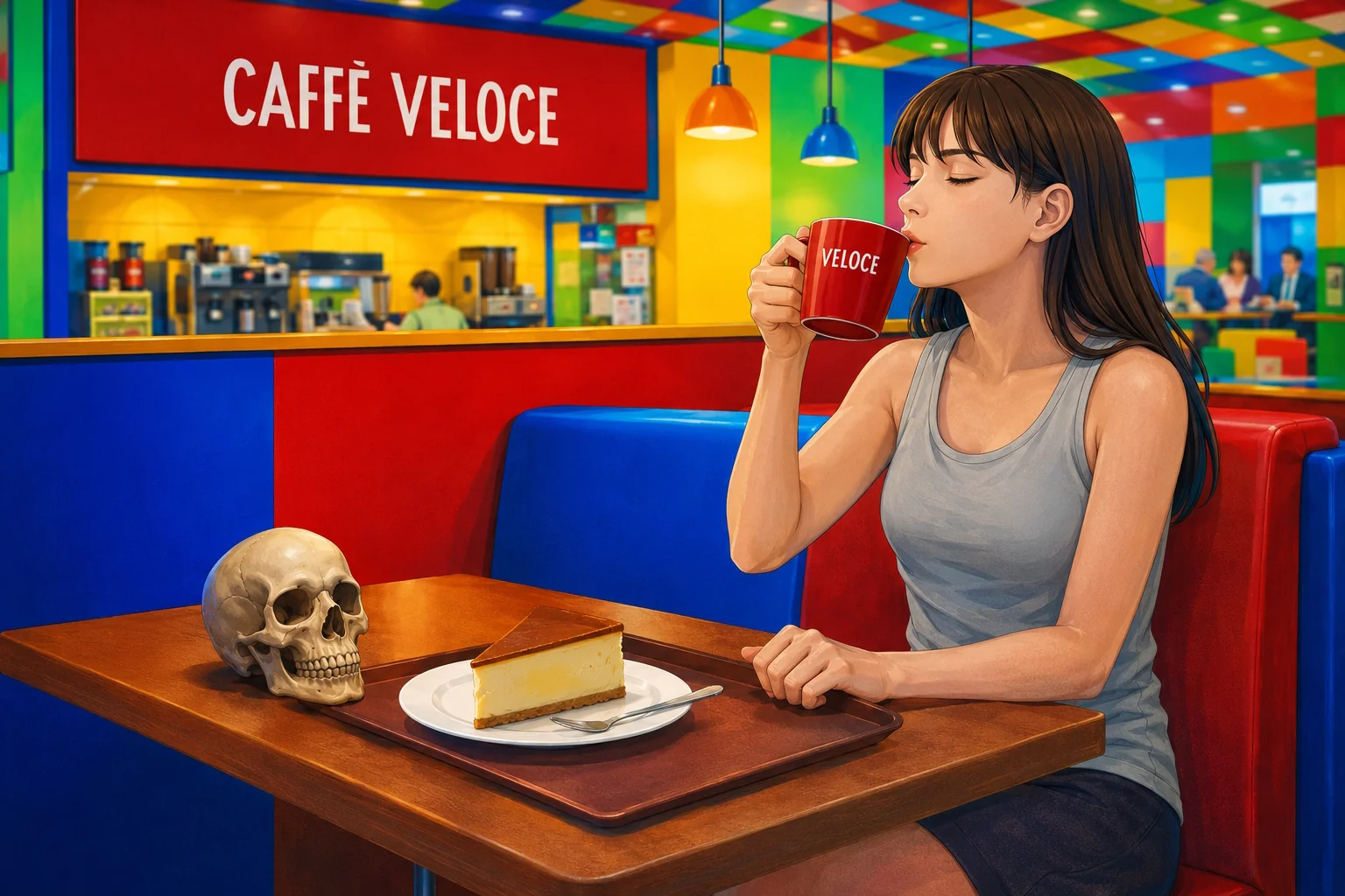 美大生がコーヒーを飲むとこうなる